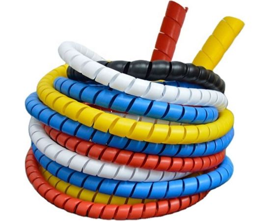 Спиральная пластиковая защита SG PARLMU -22-C11, полипропилен, размер 22, выпуклая поверхность, цвет черный, длина 1 м PR0600300 – изображение 7