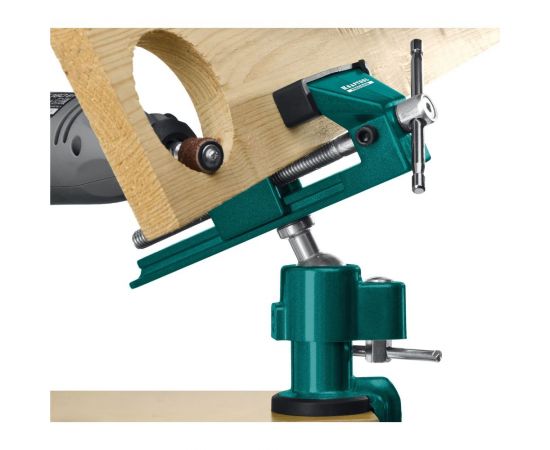 Шарнирно-поворотные тиски KRAFTOOL Precision 75 мм 32711-75 – изображение 10