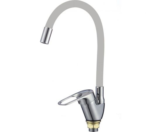 Смеситель для кухонной мойки Fmark FM4104-04 серый 23319 