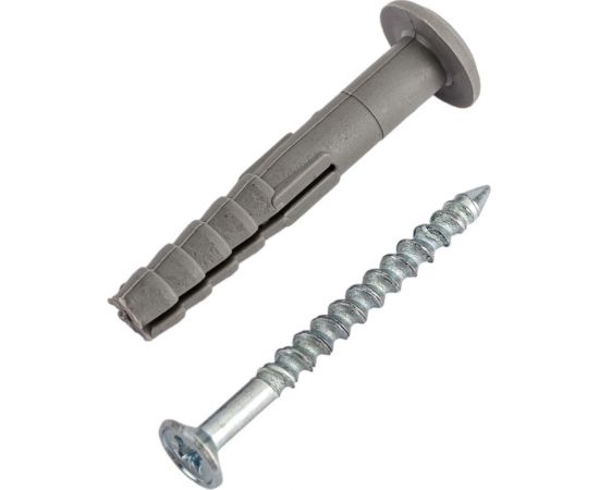 Дюбель-гвоздь Tech-Krep полипропилен, грибовидная манжета, SM-G 6x40 мм, 2000 шт. 125222 