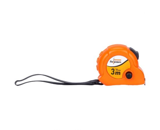 Рулетка Петрович ""SQUARE"" 3м*16мм,с автостопом П074-0316 4100001752 