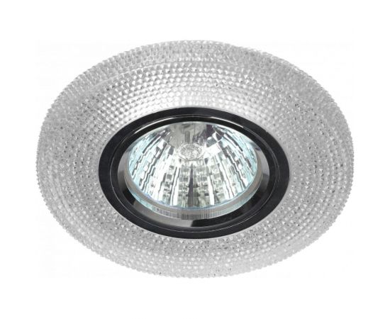 Светильник ЭРА DK LD1 WH декор cо светодиодной подсветкой, прозрачный Б0018775 