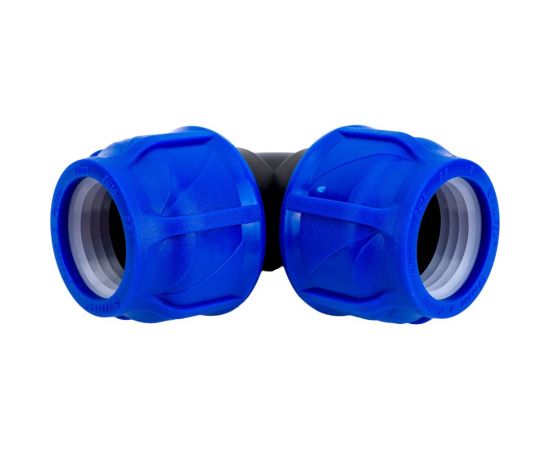 Компрессионный присоединительный отвод VALFEX ПНД, 40-40 121001214040 