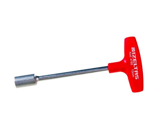 Т-образный торцевой ключ-отвертка IZELTAS 13x135 мм, длина 185 мм 4765190130 