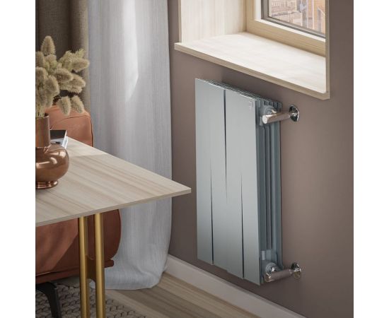 Радиатор Royal Thermo PIANOFORTE 500/Silver Satin - 4 секций – изображение 11