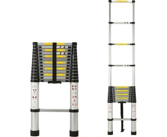 Телескопическая лестница WORKY 4.4 м, 15 ступеней ARD128091 – изображение 2