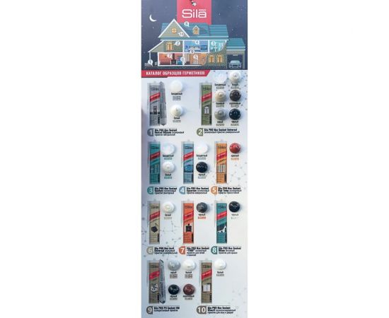 Полиуретановый герметик Sila PRO PU Sealant HM 600 BLACK высокомод., черн. RAL 9004, 600 мл SLPUSBL600 – изображение 2