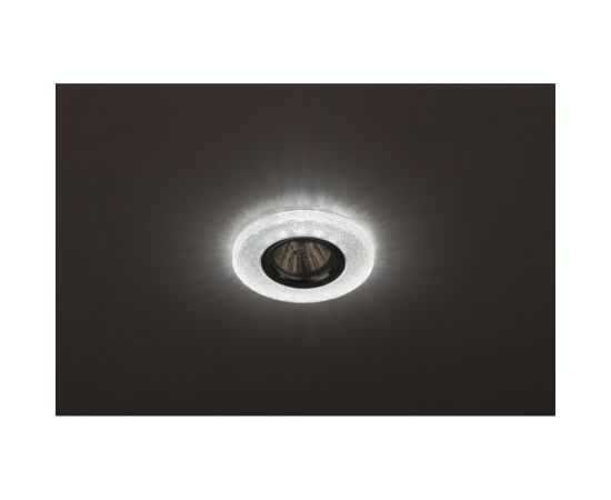 Светильник ЭРА DK LD1 WH декор cо светодиодной подсветкой, прозрачный Б0018775 – изображение 2