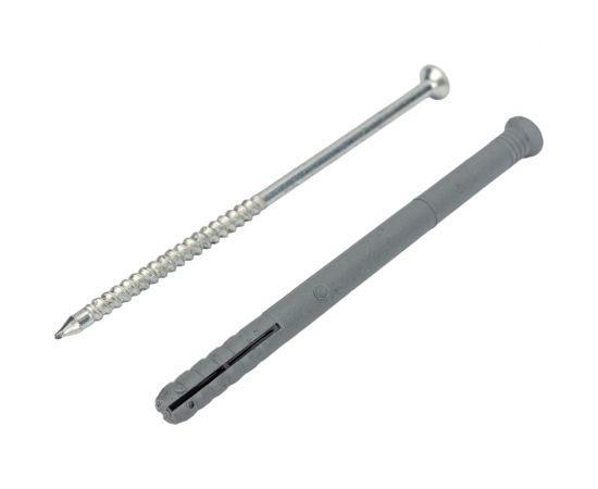 Дюбель-гвоздь Tech-Krep 8x120 мм, потайная манжета, полипропилен, 100 шт. 154271 – изображение 2