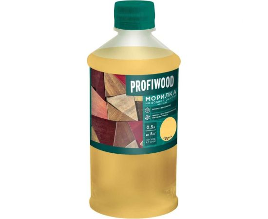 Морилка Profiwood на водной основе, сосна, 0.5 кг 67940 – изображение 2