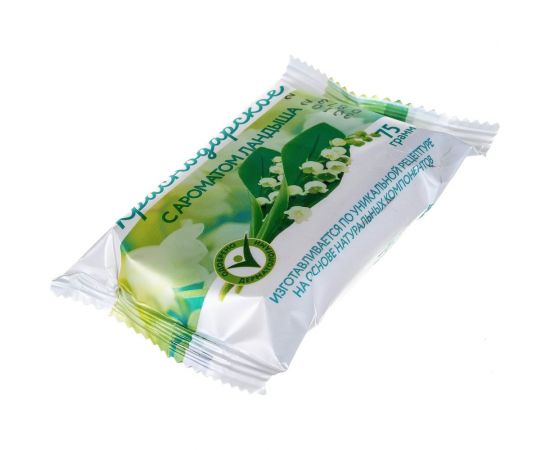 Туалетное мыло 75 г МЕРИДИАН Краснодарское, Ландыш 604045 – изображение 2