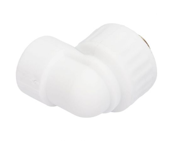 Комбинированный угольник VALFEX PP-R белый, 25х1/2 дюйма НР 10126125 127-0594 – изображение 3