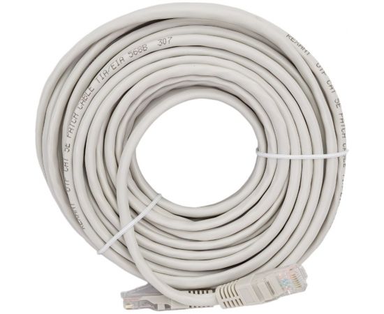 Патч-корд UTP 5e кат. литой 15М СЕРЫЙ REXANT 18-1010 – изображение 3