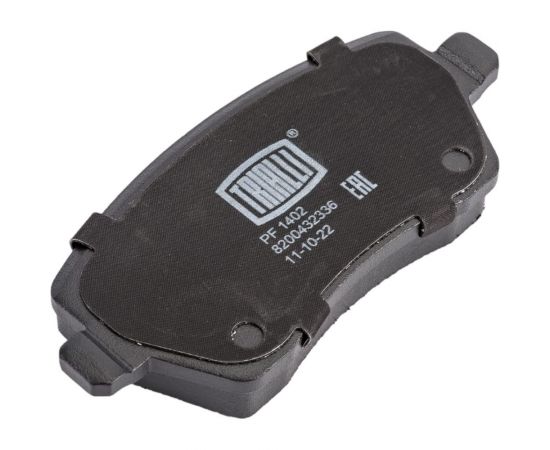 Колодки тормозные дисковые передние для автомобилей Лада Largus 16v /Vesta TRIALLI PF 1402 – изображение 3