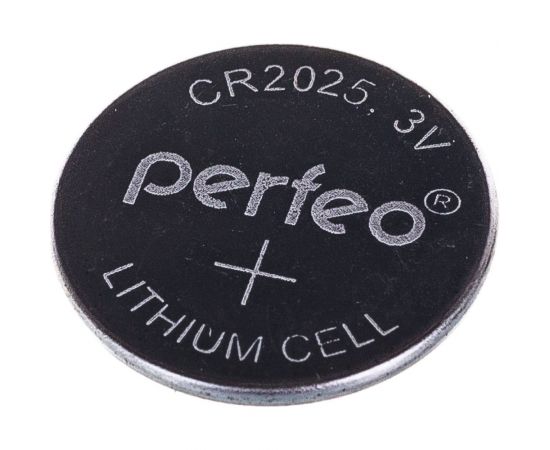 Батарейка PERFEO Литий CR2025 1 шт блистер 30 006 804 – изображение 3