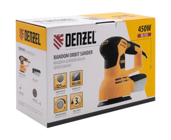 Шлифовальная эксцентриковая машина DENZEL OS-125 27601 – изображение 33