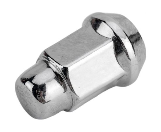 Гайка конус M12x1.25 мм, закрытая, 35 мм, ключ 17 мм, хром 002, 20 шт SKYWAY S10602002 – изображение 4