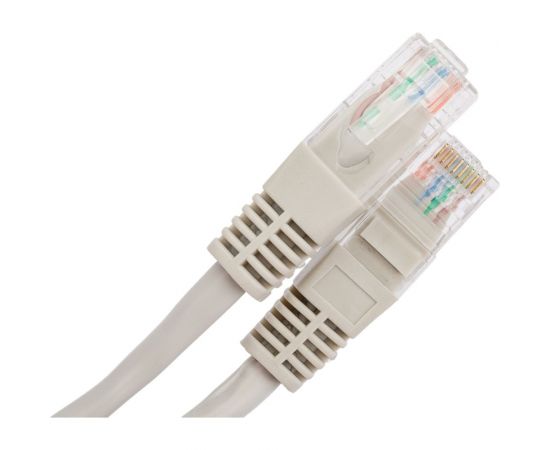 Патч-корд UTP 5e кат. литой 15М СЕРЫЙ REXANT 18-1010 – изображение 4