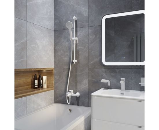 Стойка для душа IDDIS Ray белая матовая RAY70W0i17 – изображение 4