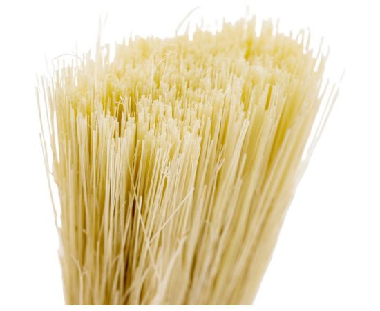 Плоская кисть Петрович 25 мм, светлая натуральная щетина, пластиковая ручка 4100000701 – изображение 4