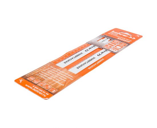 Пилки универсальные для сабельной пилы S1122VF BIM 225 мм, шаг 1.8-2.6 мм, 2 шт Bohrer 37611225 – изображение 4