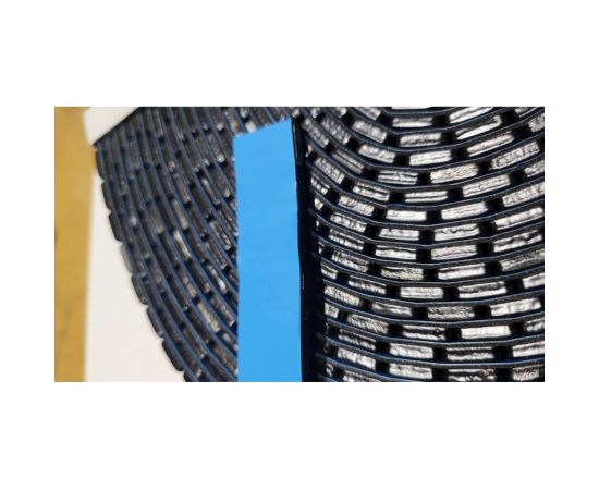 Адгезивные груза R2R 1000х5 г, синий скотч, черная эмаль, катушка, Zn 2023-00015 – изображение 4