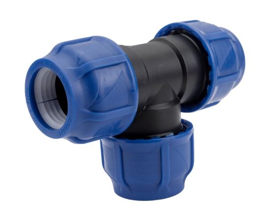 Компрессионный тройник VALFEX ПНД, 40-40-40 1210012404040 – изображение 5