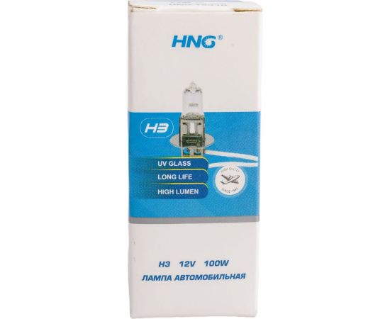 Автолампа HNG H3 100 PK22s 12V HNG-12310 – изображение 5