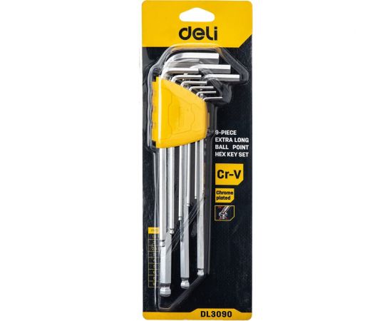 Набор шестигранных ключей DELI DL3090 98332 – изображение 5