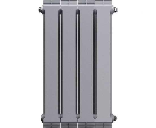 Радиатор Royal Thermo PIANOFORTE 500/Silver Satin - 4 секций – изображение 7
