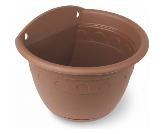 Настенное кашпо Martika Колывань диам. 24 см, терракотовое С113Т 