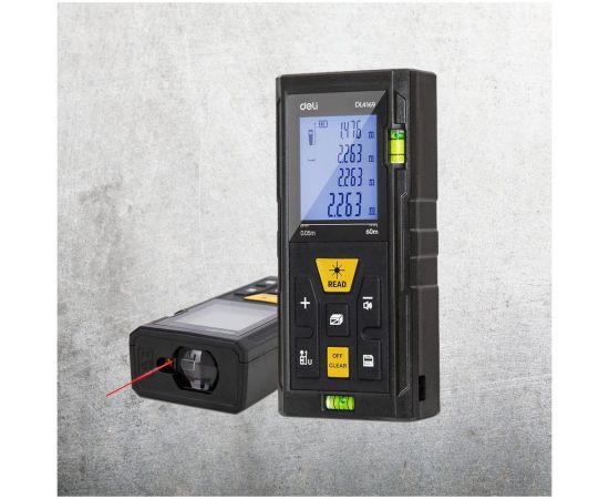 Лазерный дальномер DELI DL4169 102962 