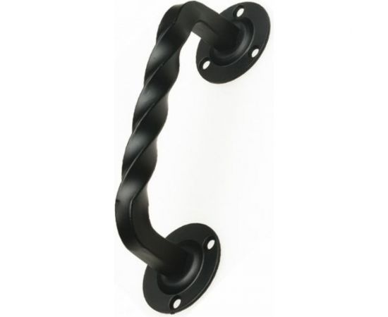 Ручка-скоба дверная Amig чёрная 103-140x52 