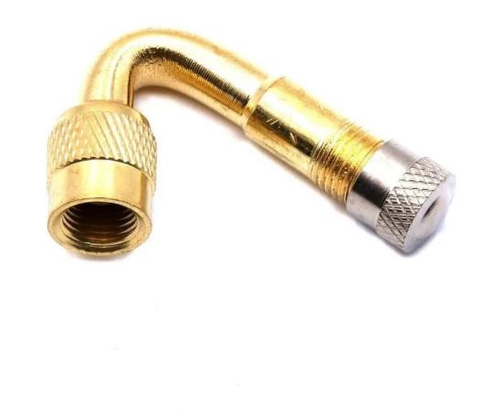 Металлический гнутый удлинитель вентиля HQ-mech 135 градусов VE36-135 УТ000001279 