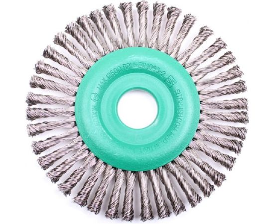 Дисковая щетка UZ125 125х22.2 мм, жгутовая проволока SIT 0548 