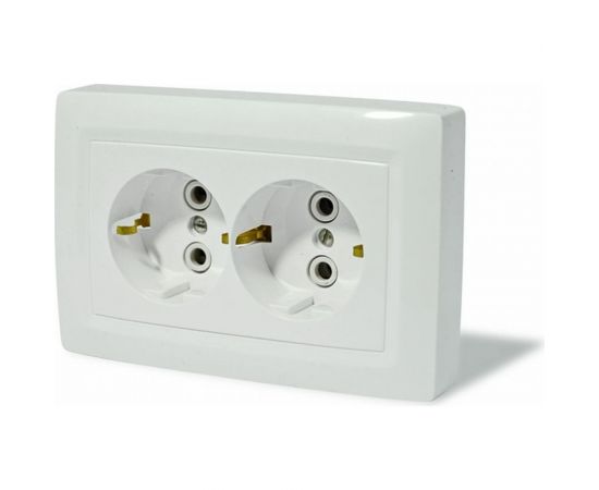Розетка скрытой ООО МПО Электротехника 2 мест. С з/к 2747 