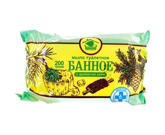 Туалетное мыло 200 г МЕРИДИАН БАННОЕ Хвоя 604053 