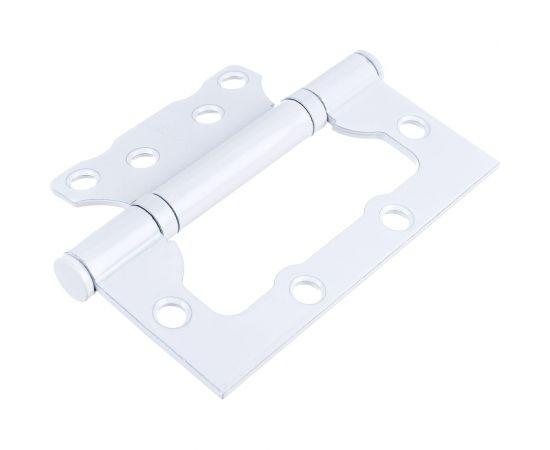 Стальная петля RUCETTI без врезки, белая RFH-100х75х2,5 W 9012549 