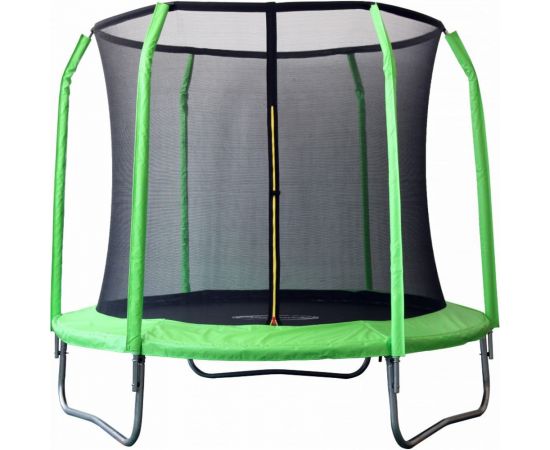 Батут с защитной сеткой внутрь SportElite 8FT 2.44 м, фиберглас, салатовый GB30201-8FT 