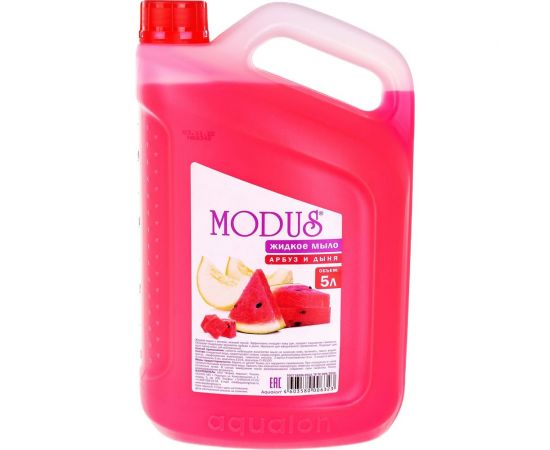 Жидкое мыло MODUS, 5л, Арбуз и дыня, 106323 605711 