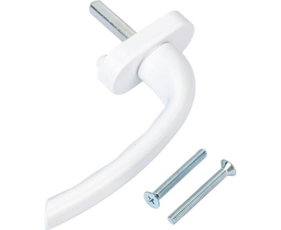 Оконная металлическая ручка Дверной Страж hp (белая) wh 003 ДС42140 