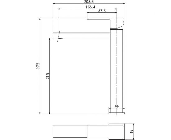 Смеситель Aquanet Blanco 00261817 – изображение 2