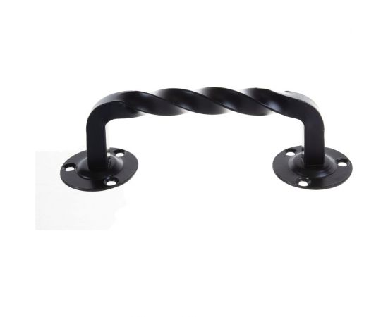 Ручка-скоба дверная Amig чёрная 103-140x52 – изображение 2