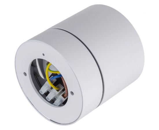 Накладной поворотный светильник truEnergy gx53 d82xh80мм ip20 белый/алюминий 21005 – изображение 2