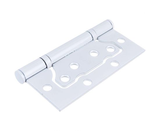 Стальная петля RUCETTI без врезки, белая RFH-100х75х2,5 W 9012549 – изображение 2