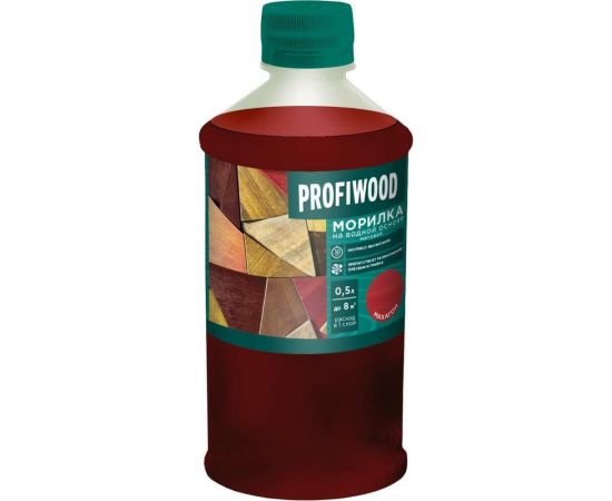 Морилка Profiwood на водной основе, махагон, 0.5 кг 67687 – изображение 2