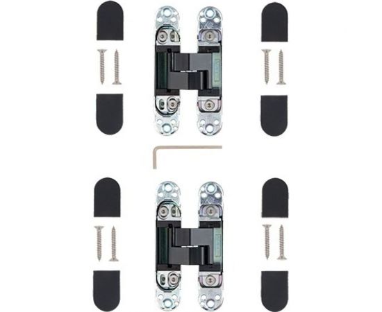 Врезная петля Apecs 115 23-3D-Z-BLM R11,5 B2B 32796 – изображение 3