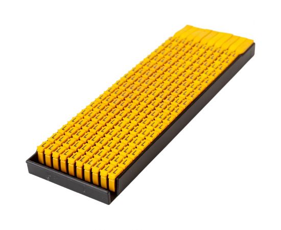 Маркер для кабеля DKC сечением 4-6 мм, символ L, 8221, 160шт MKCLS3 – изображение 3