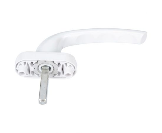 Оконная металлическая ручка Дверной Страж hp (белая) wh 003 ДС42140 – изображение 3