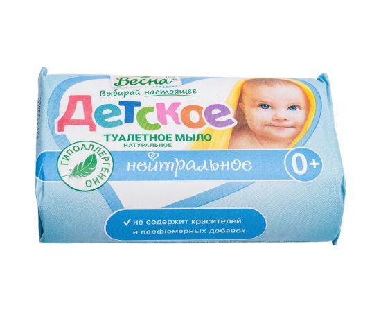 Детское туалетное мыло 90 г ВЕСНА 11406112 600590 – изображение 3